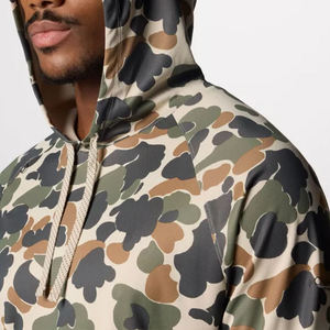 Maillots de pêche à capuche UPF 50+ en jersey anti-UV pour la pêche en mer et le bateau, équipement de plage léger à manches longues pour la pêche à la ligne - Product Image 3