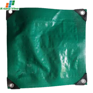 绿色聚乙烯防水油布最优质的OEM ODM制造商防水防紫外线聚乙烯防水油布，物有所值越南制造