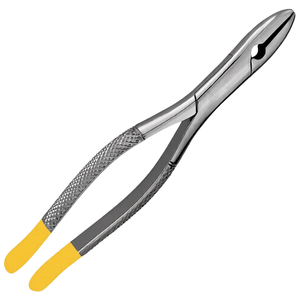 Pinzas de Extracción Dental TC # 1STD Incisivos Superiores y Caninos de Acero Inoxidable con Empuñadura Ergonómica Manual, Certificación CE, Profesional - Product Image 1