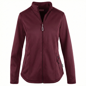 Wholesale Women's Full Zip <b>Scrub</b> Jacket Performance Stretch Medical Coat Custom Logo Princess Seam Nursing Gear <b>Scrub</b> Jackets - Product Image 2