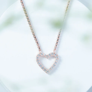 Elegante Collar de Tenis con Cadena Delgada de Moissanita, Plata de Ley 925 Sólida, Joyería Brillante con Diamantes para Mujer, Aspecto de Lujo - Product Image 5