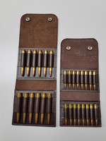 Porte-cartouches MOLLE extensible en cuir de vachette durable, résistant à l'eau, pour la chasse, le tir, la sécurité et le rangement