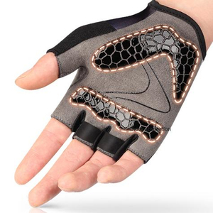 Gants tactiques premium en spandex à demi-doigts, antidérapants pour écran tactile, respirants, anti-humidité, avec poignet élastique pour le sport - Product Image 5