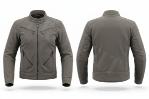 100% High Quality Material Motorcycle <b>Jacket</b> Slim Fit <b>Biker</b> <b>Jacket</b> with Zipper Pockets Stand Collar Stylish Custom Riding Coat - Product Image 3