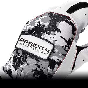 Gants de frappe de baseball en cuir véritable pour adultes, couleur blanche, respirants, durables, design personnalisable, couleur réglable - Product Image 6