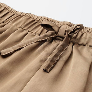 Ensemble de vêtements de nuit en soie satinée personnalisée pour femmes, ensemble de pyjama confortable, vêtements de maison, vente en gros - Product Image 6