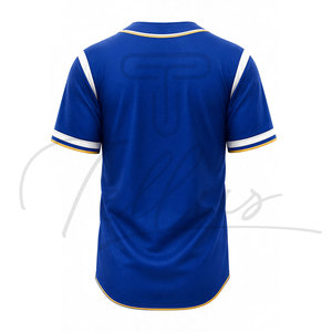 Jersey de Béisbol Personalizado de Alta Calidad al Por Mayor, Transpirable, con Diseño Personalizado - Product Image 2