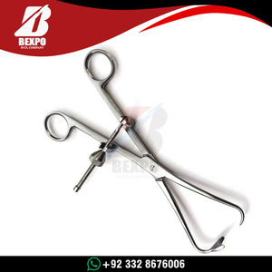 Pinzas de sujeción ósea manuales profesionales con bloqueo rápido de 13 cm, de acero inoxidable, con certificación CE, quirúrgicas, ortopédicas, clase I - Product Image 5
