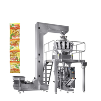 Línea de Empaquetado VFFS Automática Multifunción Dezoton para Gránulos de 50-3000g, Máquina Empacadora de Bolsas Continuas