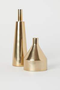 Jarrón de flores minimalista nórdico de metal, centro de mesa decorativo para la decoración moderna del hogar. - Product Image 3