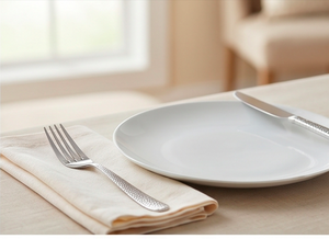 Ensemble de fourchettes élégantes et simples en argent mat, pour un usage quotidien à la table, en acier inoxydable, essentiel pour les événements - Product Image 4