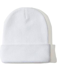 Bonnet d'hiver tricoté OEM avec logo jacquard Conception personnalisée Chapeau d'hiver unisexe en acrylique souple pour l'image de marque et la promotion - Product Image 1