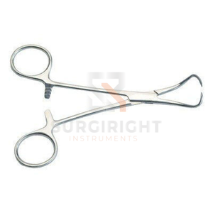 Pince à serviette Backhaus en acier inoxydable, instrument chirurgical vétérinaire, ensemble de pinces à serviette à verrouillage polies, couleur rose fard à joues, pour usage chirurgical - Product Image 1