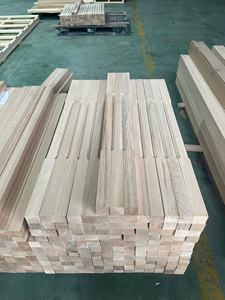 Componente de barandilla contemporáneo de madera maciza de álamo para interiores, balaustre y espiga de escalera personalizados para decoración del hogar - Product Image 3