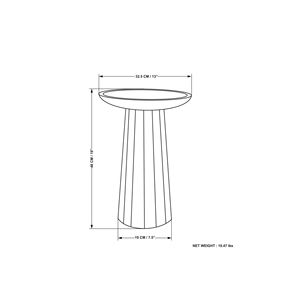 Mesa Auxiliar Dayton de Madera Color Coñac Claro, Mueble Elegante para Sala de Estar - Product Image 6