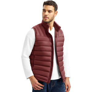 Nouveau gilet matelassé personnalisé avec logo, gilets équestres rembourrés, vêtements d'hiver décontractés et chauds, vestes matelassées pour hommes - Product Image 2