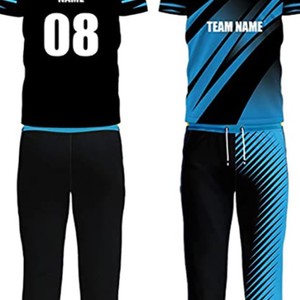 ชุดยูนิฟอร์มคริกเก็ตคุณภาพสูง ปี 2026 ออกแบบเองได้ตามต้องการ ชุดซับลิเมชั่นเต็มตัว บรรจุภัณฑ์พรีเมียม ดีไซน์ดิจิทัล ชุดยูนิฟอร์มอีสปอร์ต - Product Image 2