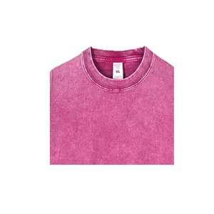 Camiseta de Manga Corta con Cuello Redondo para Mujer, Talla Grande, 100% Algodón Orgánico, 220g, Transpirable, Ecológica, Informal, Marca Personalizada - Product Image 4