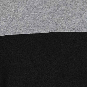 SIRIUS SPORTS <b>Men's</b> Black Color Blocked Thermal Long Sleeve Flannel Sweatshirt Breathable Sporty Casual Pullover Gray Stripe - Product Image 5