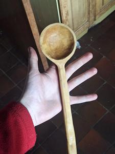 ช้อนชาไม้ธรรมชาติ ช้อนตักน้ำตาลกาแฟแบบใช้ซ้ำได้ ขัดเงา อุปกรณ์ครัว - Product Image 6