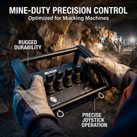 Control Remoto Inalámbrico Hidráulico NM-047 IP68 a Prueba de Polvo y Agua -40 ℃   Equipo Pesado para Minería en Hafenidades a Baja Temperatura