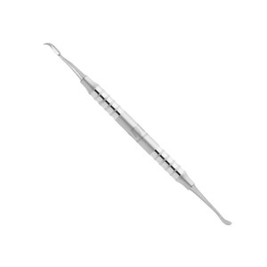 Cureta Periodontal y Raspador Dental de Acero Inoxidable, Curetas Gracey de Doble Extremo, Instrumentos Profesionales para Limpieza Dental - Product Image 1