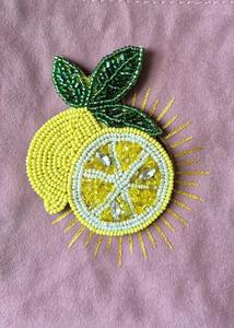 Broches de Estrella de Mar y Coral Hechos a Mano con Cuentas Miyuki y Hilo de Seda Kora de 9 cm, Bordados con Hilo de Seda, Marca Personalizada, Precio al por Mayor - Product Image 5