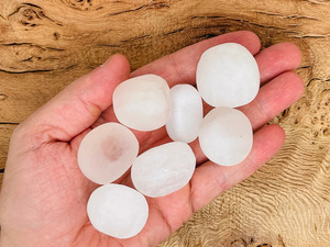 White Selenite Irregular Shape Carved <b>Raw</b> Mineral <b>Crystal</b> Metaphysical Stone Bulk Buy Feng Shui & Reiki - Product Image 1