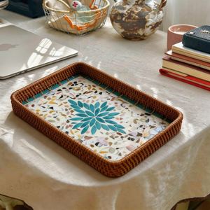 housewarming gift tray wedding gift serving tray hostess gift tray stylish gift for her eco-friendly gift tray - Product Image 1