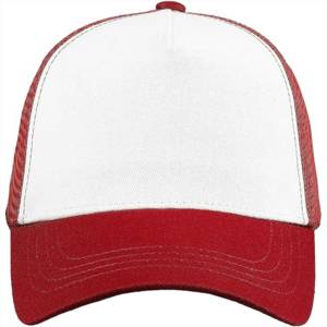 Gorra Trucker de Malla Beige, 6 Paneles, Ajustable, Unisex, Casual, Color Sólido, Primavera Verano, Gorra de Béisbol para Adultos - Product Image 5