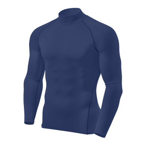 Camiseta de Compresión Deportiva Personalizada con Logotipo para Hombre, Camiseta de Manga Larga de Secado Rápido con Protección UV, Camiseta Deportiva Ajustada para Surf, Natación y Gimnasio - Product Image 5