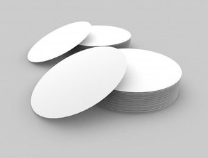 Wholesale Handmade Paper <b>Drink</b> <b>Coasters</b> with Custom Artwork for Cafes Restaurants Hotels and Bars - Product Image 1