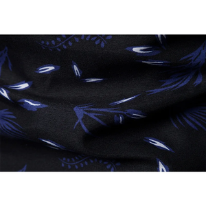 เสื้อเชิ้ตแขนยาวทรงสลิมฟิตขนาดใหญ่พิมพ์ลายบล็อกสีเสื้อแฟชั่นลำลองสำหรับผู้ชาย - Product Image 6