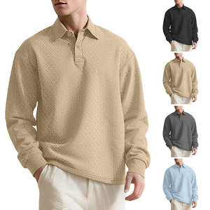 <b>Men</b> Retro Stripe Zipper Polo Shirt Breathable Cotton <b>Short</b> Sleeve Casual Summer Street Fashion Top - Product Image 4