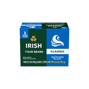 Jabón de barra limpio original irlandés Springg OEM ODM vitamina E blanqueamiento sin perfume 5oz tamaño regular hipoalergénico - Product Image 3