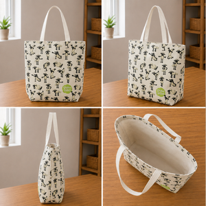 Cotton Tote Shopping <b>Bag</b> with Rope Handles | Reusable Grocery Carry <b>Bag</b> Eco Friendly Daily Use Wholesale Export Supply Retailers - Product Image 2