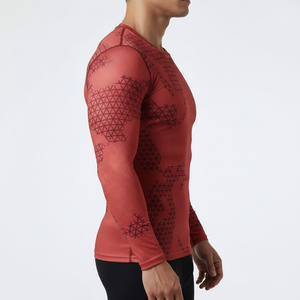 Camiseta de Compresión Ligera para MMA con Logotipo Personalizado, UPF50, Unisex, Protección Solar Anti-UV, Mangas Largas, Transpirable, Secado Rápido, 100% Poliéster - Product Image 2