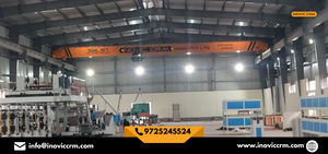 Grue EOT sur mesure, robuste, de haute qualité, avec cœur PLC, pour usine et entrepôt |   Pont roulant conforme aux normes IS de 1 à 50 tonnes - Product Image 6