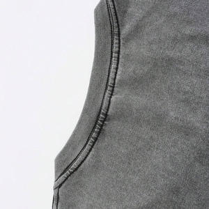 T-shirt oversize délavé à l'acide pour homme et femme, collection Urban, coton doux personnalisé pour la fabrication de marques privées - Product Image 6