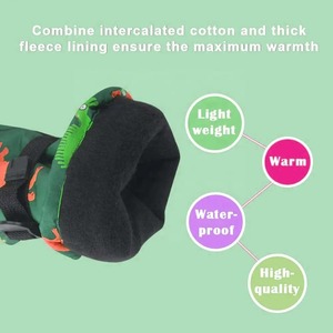 Guantes de Esquí 2024 de Tela Cordura, Eléctricos, Calefactables, Recargables, Impermeables, Aislantes, de Dedo Completo para Hombre, para Snowboard - Product Image 6