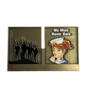 Monedas de Esmalte Transparente Personalizadas con Logotipo, Estilo Anime, de Aleación de Zinc Dorado Antiguo, Fundidas a Presión, Recubiertas de Epoxi, Talla Única, para Eventos, a Buen Precio - Product Image 3