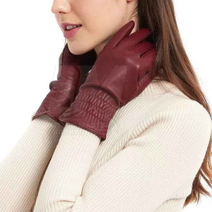 Blouson en cuir véritable pour homme, gants de sécurité d'hiver, doux au toucher, durables, respirants, écologiques, confortables, adaptés aux activités de plein air - Product Image 4