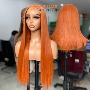 Brun Noir Bourgogne Vietnamien Vierge Extensions de Cheveux Perruque HD Dentelle Os Droite Cuticule Aligner Haute Qualité Matière Première - Product Image 2