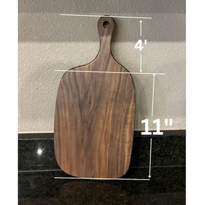 Tabla de cortar rectangular de madera Artizon Studio con ranura para jugos, superficie lisa, apta para lavavajillas, sostenible y reutilizable - Product Image 5
