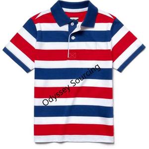 Camiseta de Hombre a Rayas, Informal, para Vestir, de Alta Calidad, 100% Algodón Orgánico, Tejida, Ecológica, de Secado Rápido, Transpirable, Personalizada - Product Image 3