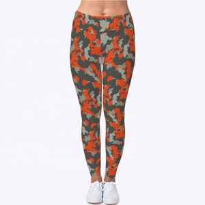 High Quality Women Fitness <b>Leggings</b> Winter Casual <b>Seamless</b> Mid Waist Knee-Length Polyester/Cotton Custom Sizes - Product Image 1