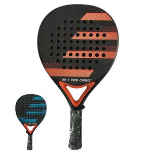 Raquette de Padel de Plage Professionnelle en Fibre de Carbone avec Face en EVA Souple pour Adultes – Accessoire d'Entraînement Sportif – Production Usine - Product Image 1
