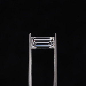 Diamante Cultivado en Laboratorio con Corte Baguette de 1, 2, 3 Quilates, Color D, VS1, VVS2, Certificado IGI, Anillos de Compromiso Sueltos para Joyería - Product Image 4