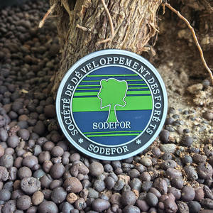 Patch de club de tir personnalisé en PVC, caoutchouc et silicone, patch en caoutchouc 3D avec support auto-agrippant - Product Image 4