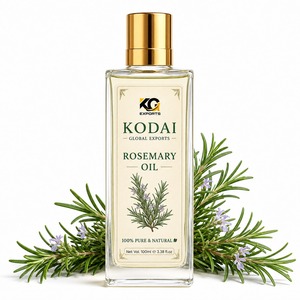 Aceite de Romero Kodai 100% Puro y Natural, Líquido Herbal con Enchufe Estadounidense para el Cuidado de la Piel, Cabello y Cuerpo, Uso Doméstico, de Tamil Nadu - Product Image 1